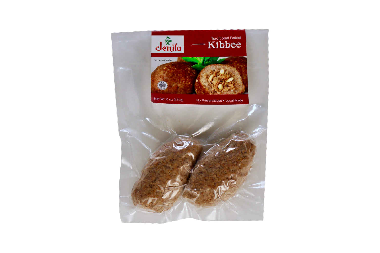 Baked Kibbee Balls (8, 3.25 oz. individually packaged) – Jemila Foods